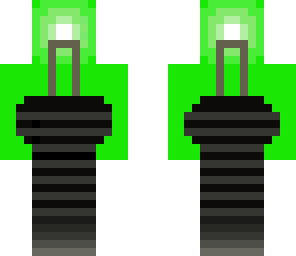 green lamp
