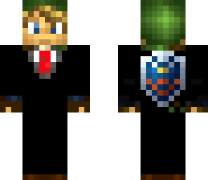 link in a suit