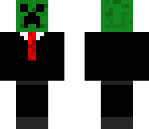 creeper in a tux