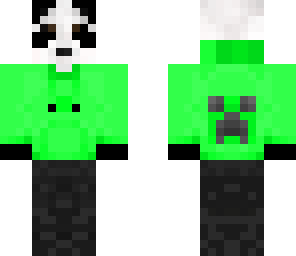 green panda