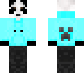blue panda