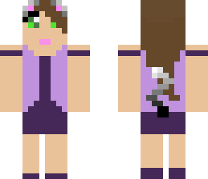 purple girl