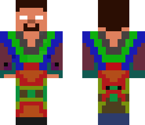 colorful herobrine