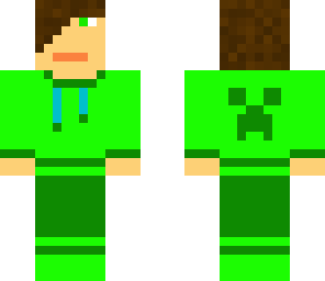 green cool creeper skin