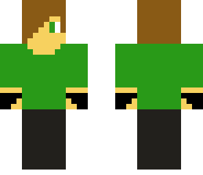 cool teen guy green