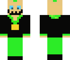 black and green guy
