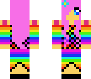 rainbow girl