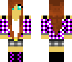 purple country plaid