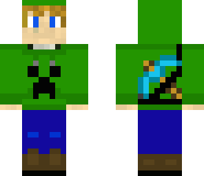 skin with sweatshirt 2