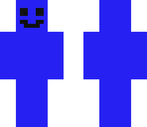 blue man