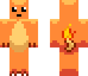 charmander com fone de ouvido