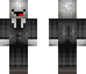 derp slender man with head phone