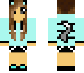 blue pika girl