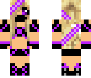 purple ninja girl