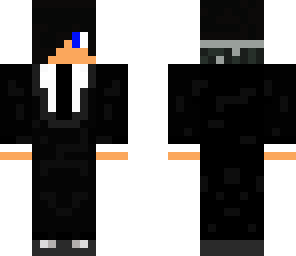 black suit