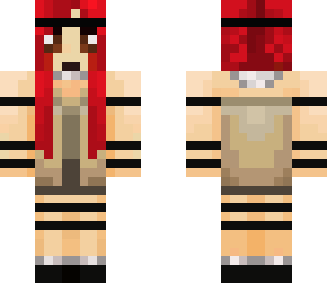 redhead tribal girl