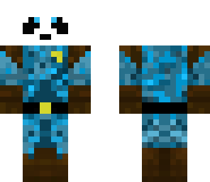 blue panda