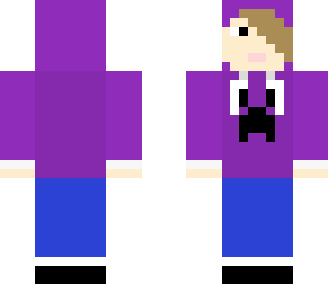 purple creeper hoody