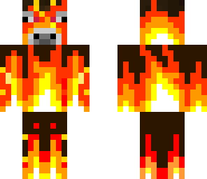 burning cow
