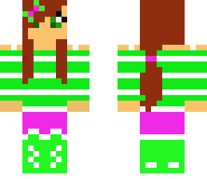 watermelon redhead girl