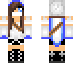 blue assassin girl