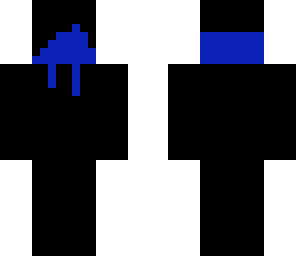 blue man