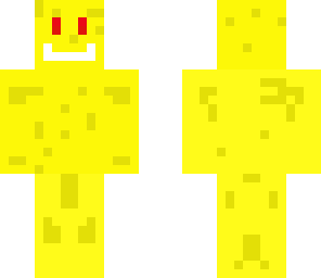 yellow guy with moving eyes