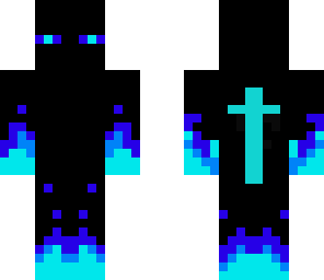 blue fire enderman
