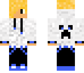 blonde blue hoode boy