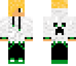 blonde green hoodie boy