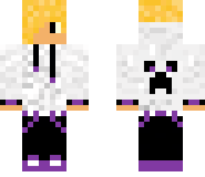 blonde purple hoodie boy