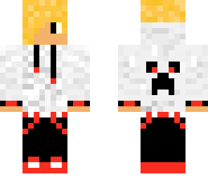 blonde red hoodie boy