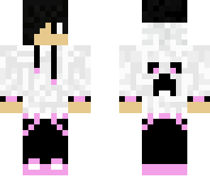 black pink hoodie boy