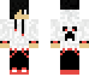 black red hoodie boy