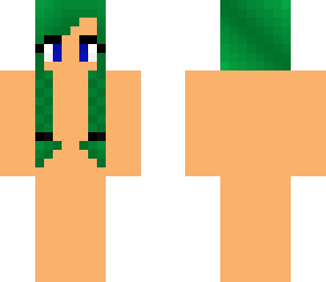green pigtail braid base