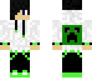 white lime teenager with a hoodie