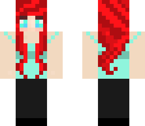 redhead highlights clothing
