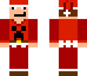 crazy christmas guy