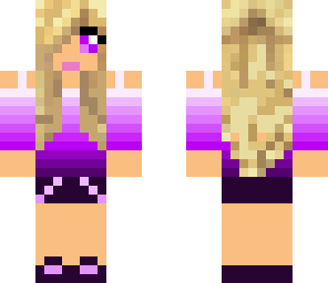 purple shade girl