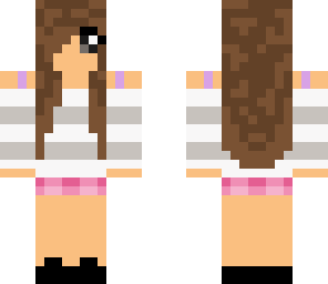 another  brown haired girl