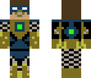 blocky super hero