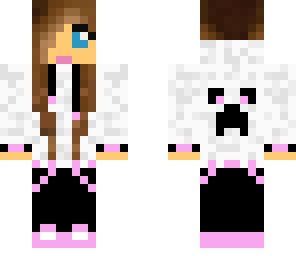 brunette pink hoodie girl