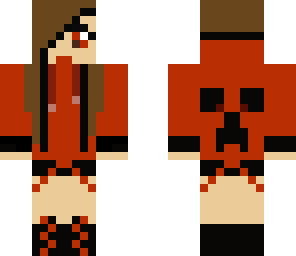 chica creeper red