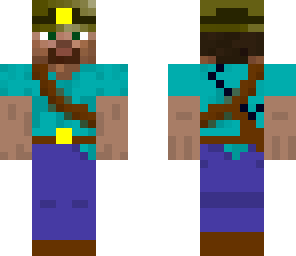 miner with gun