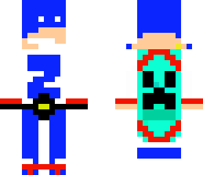 superhero blue