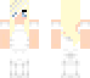 cute wedding girl blond