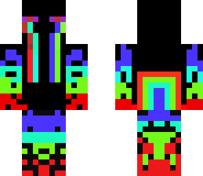 colorful enderman