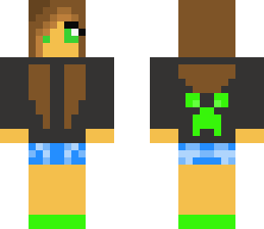 cute creeper girl