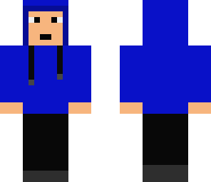 blue hood