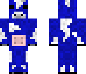 blue cow